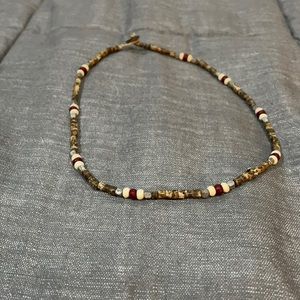 Hemp/beaded necklace